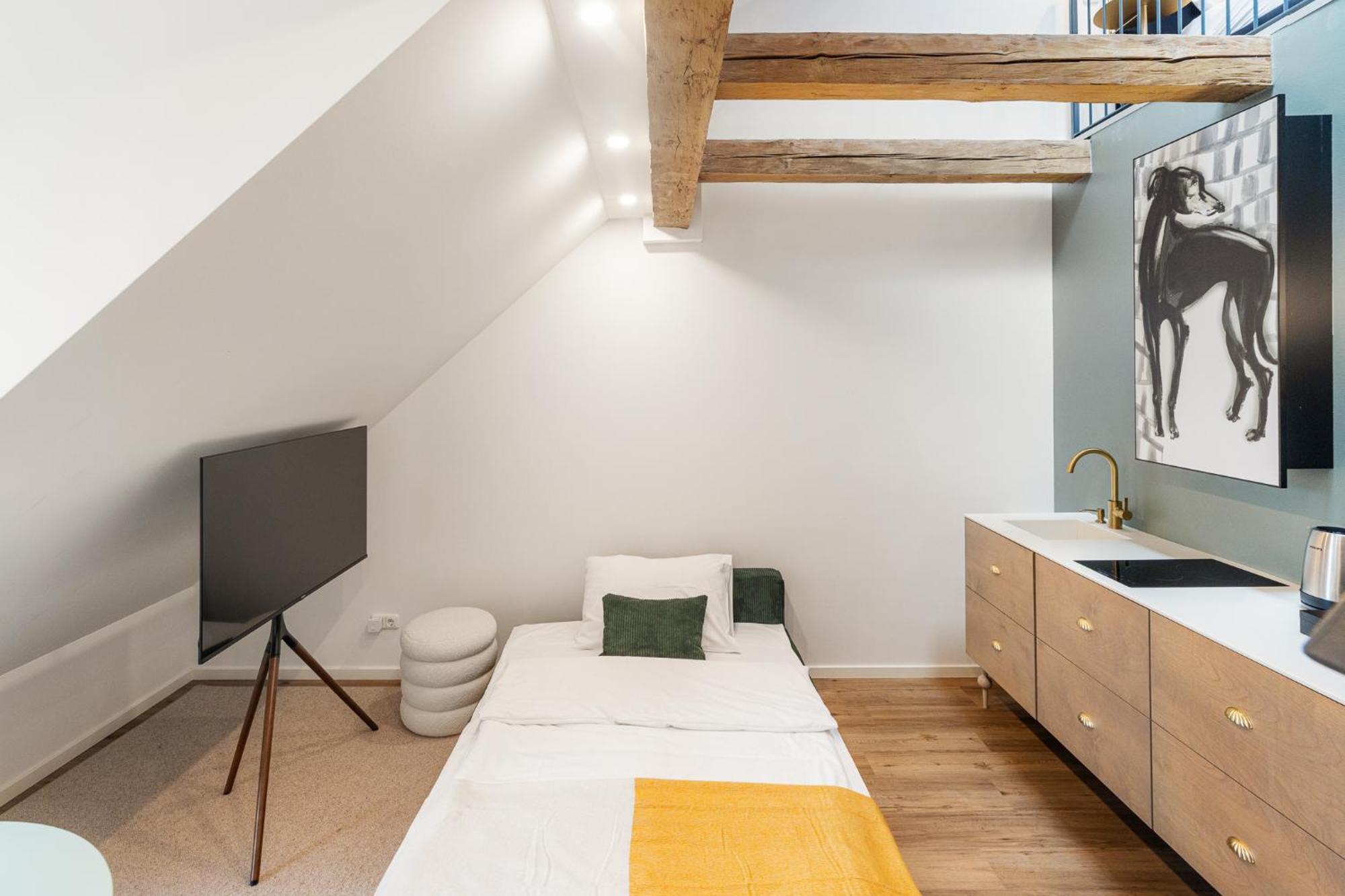 Kalm Stay - A Design Aparthotel Мюнхен Стая снимка